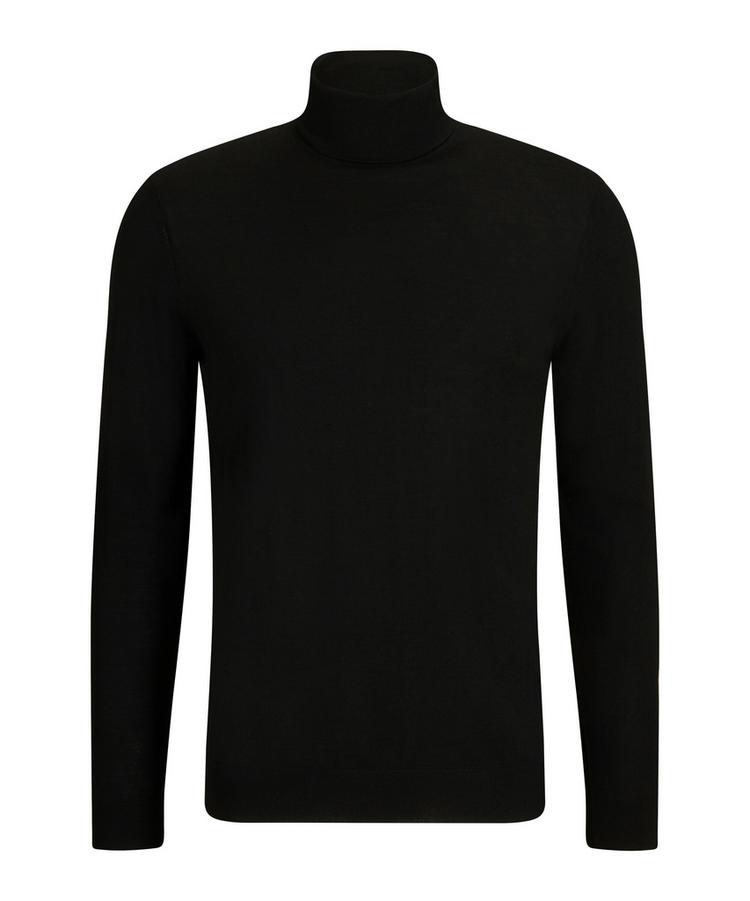 Falke Falke Merino Ultrafine Roll Neck Strickpullover Herren - black (3000) - 0 | SportScheck