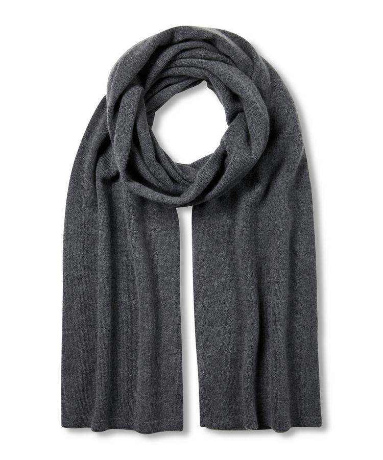 Falke Falke Pure Cashmere Scarf w Schal - dark grey -heather (3278) - 0 | SportScheck