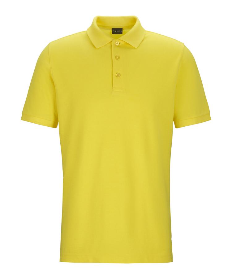 Falke Falke Pima Piqu&eacute; Polo Poloshirt Herren - sunshine (1330) - 0 | SportScheck