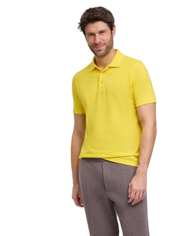 Falke Falke Pima Piqu&eacute; Polo Poloshirt Herren - sunshine (1330) - 0 | SportScheck