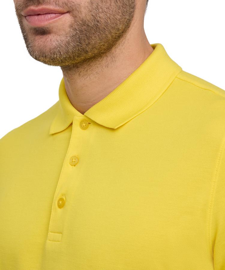 Falke Falke Pima Piqu&eacute; Polo Poloshirt Herren - sunshine (1330) - 3 | SportScheck