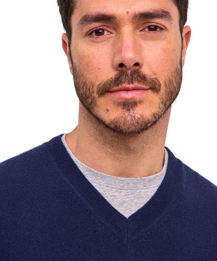 Falke Falke Strickpullover Herren - space blue (6116) - 3 | SportScheck