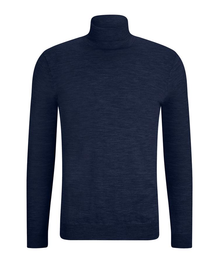 Falke Falke Merino Ultrafine Roll Neck Strickpullover Herren - space blue (6116) - 0 | SportScheck