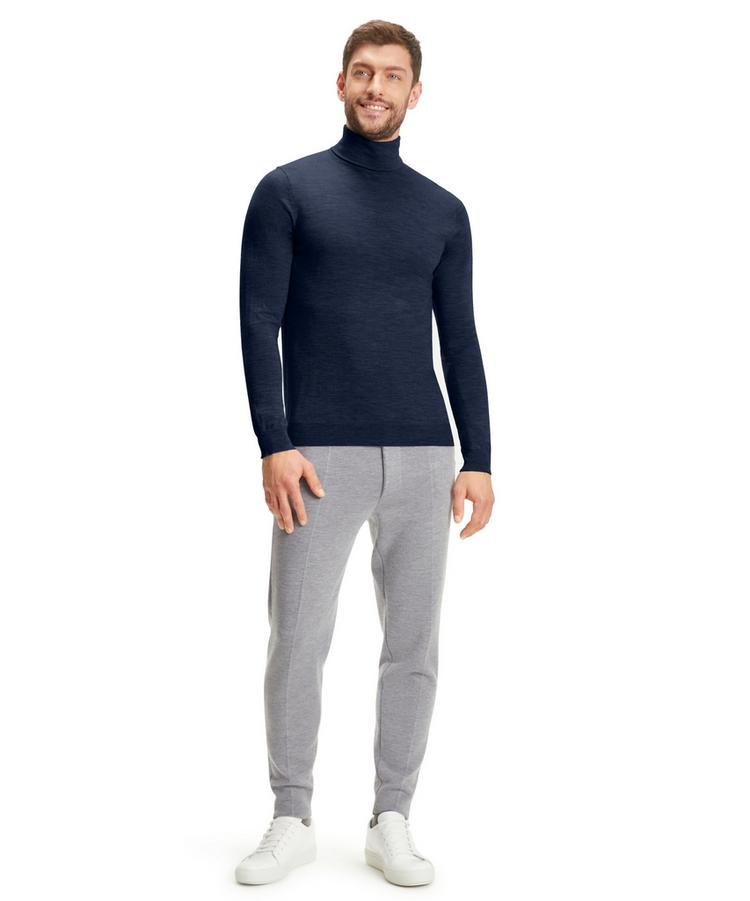 Falke Falke Merino Ultrafine Roll Neck Strickpullover Herren - space blue (6116) - 1 | SportScheck