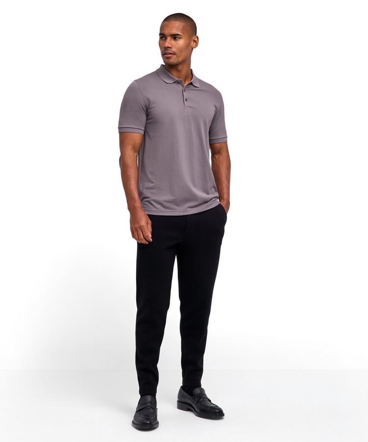 Falke Falke Pima Piqu&eacute; Polo Poloshirt Herren - fume (3160) - 1 | SportScheck
