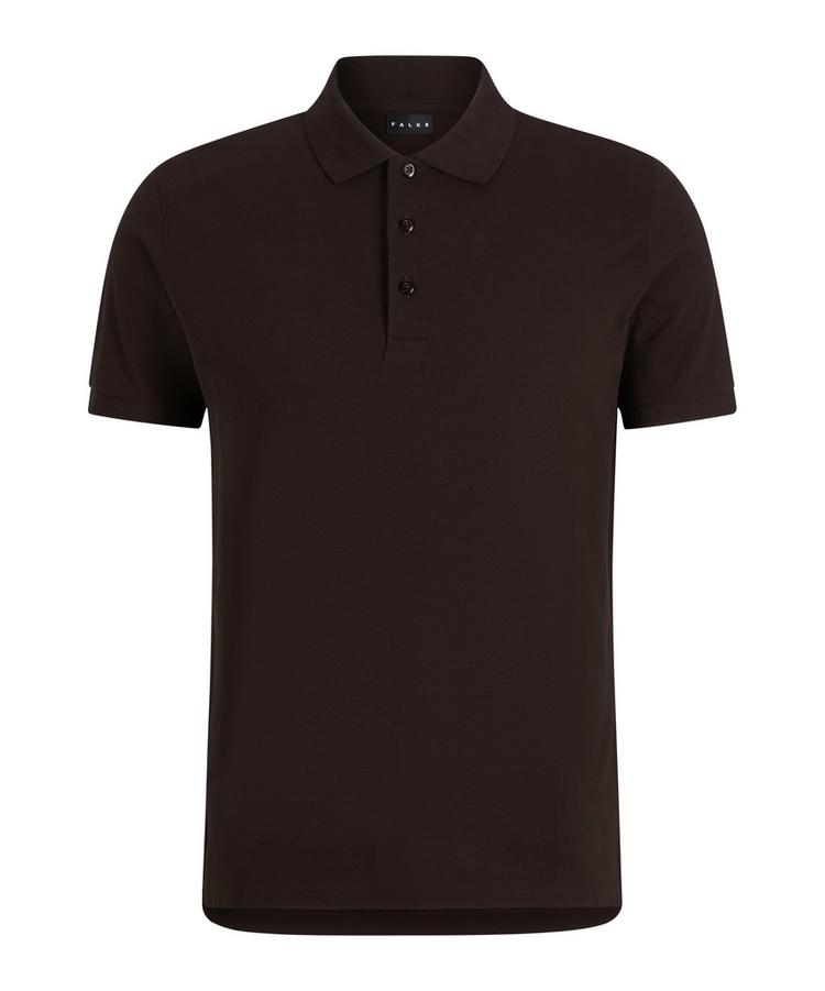 Falke Falke Pima Piqu&eacute; Polo Poloshirt Herren - brown (5930) - 0 | SportScheck