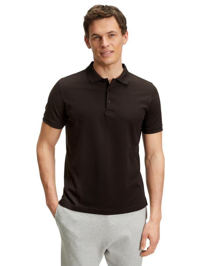 Falke Falke Pima Piqu&eacute; Polo Poloshirt Herren - brown (5930) - 0 | SportScheck