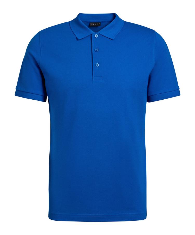 Falke Falke Pima Piqu&eacute; Polo Poloshirt Herren - very blue (6798) - 0 | SportScheck