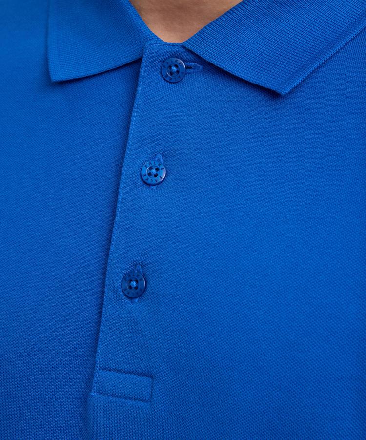 Falke Falke Pima Piqu&eacute; Polo Poloshirt Herren - very blue (6798) - 2 | SportScheck