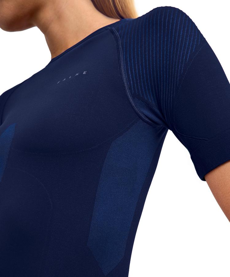 Falke Falke W Shortsleeved Shirt w T-Shirt Damen - space blue (6116) - 2 | SportScheck