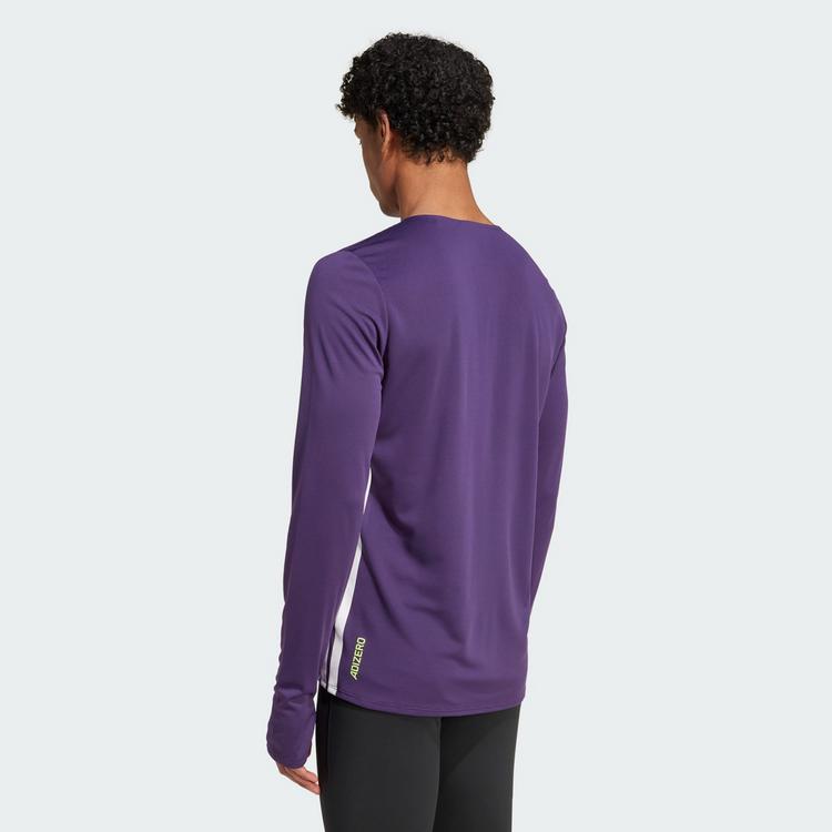 adidas adidas Adizero Running Longsleeve Funktionsshirt Herren - Aurora Plum - 1 | SportScheck