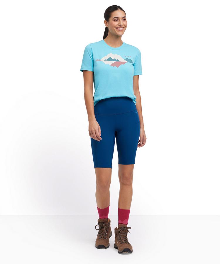 Falke Falke TK Short Tights w Tights Damen - blue pond (6598) - 1 | SportScheck