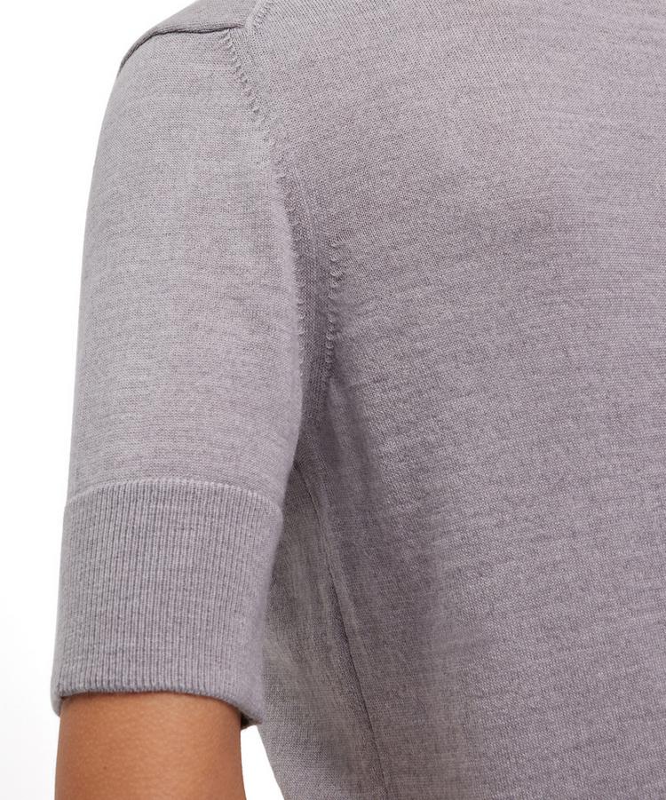 Falke Falke Merino X-Fine Crew Neck Strickpullover Damen - light grey (3400) - 2 | SportScheck