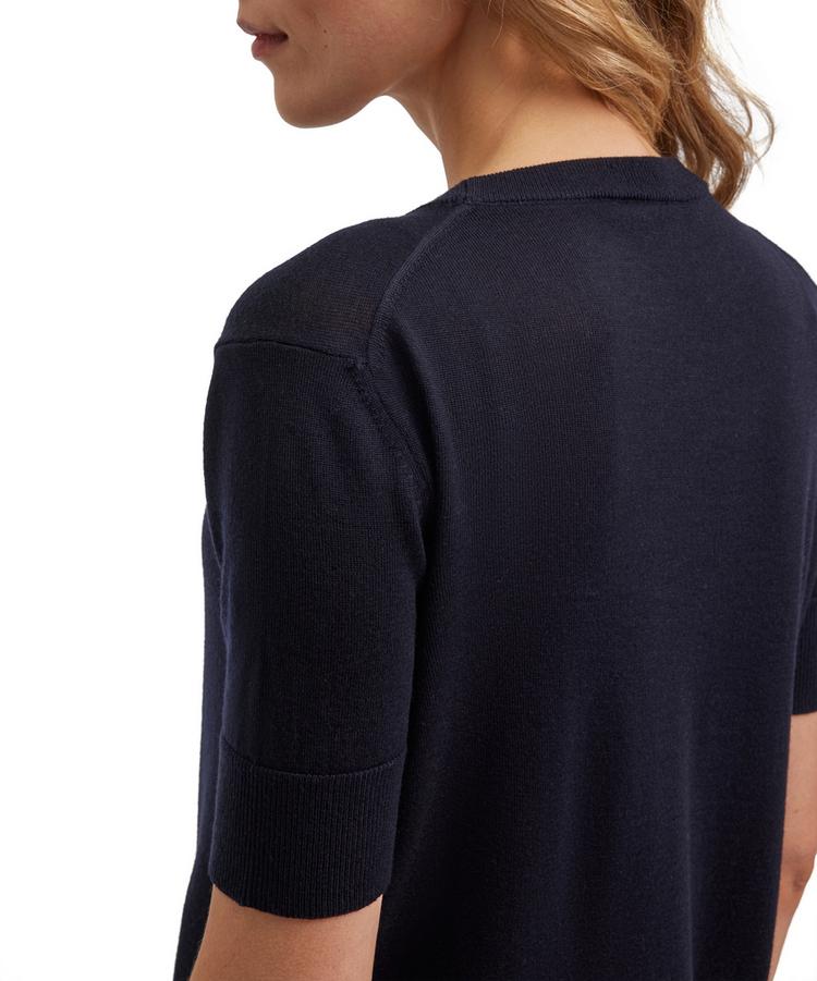 Falke Falke Merino X-Fine Crew Neck Strickpullover Damen - night sky (6437) - 3 | SportScheck