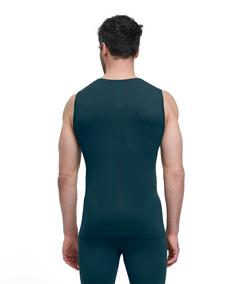 Rückansicht von Falke W Singlet m Funktionstop Herren holly (7385)