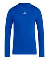 adidas Techfit Longsleeve Longsleeve Funktionsshirt Herren - blauweiss