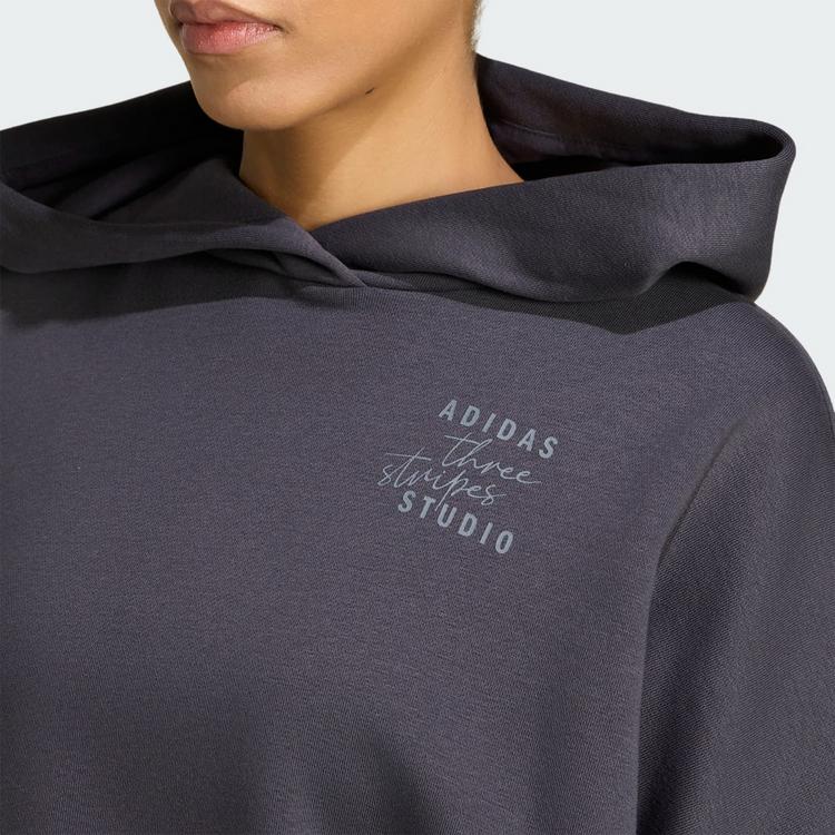 adidas adidas 3-Streifen Studio Hoodie Hoodie Damen - Aurora Onix - 0 | SportScheck