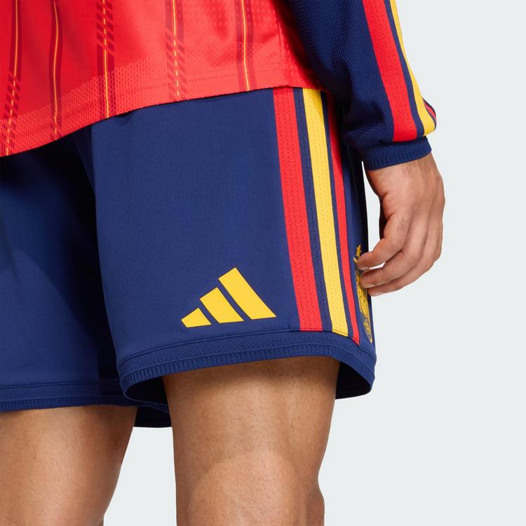adidas adidas Spanien 26 Authentic Heimshorts Fu&szlig;ballshorts Herren - Dark Blue - 1 | SportScheck