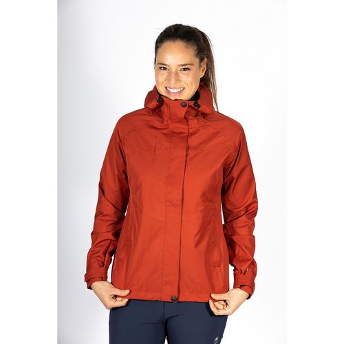 Rückansicht von Maul Sport Tallinn Outdoorjacke Damen Orange