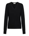 Falke Pure Cashmere V-Neck w Strickpullover Damen - black (3000)