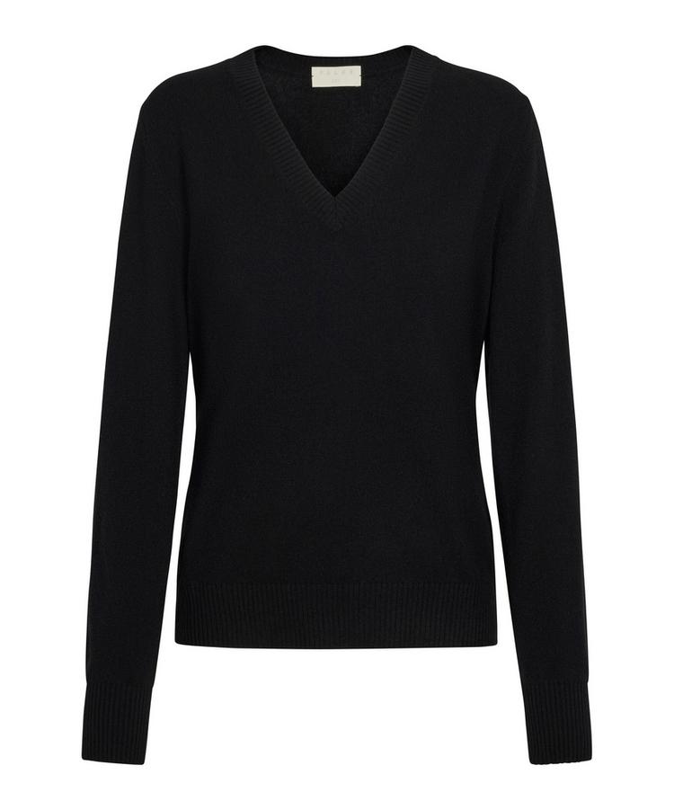 Falke Falke Pure Cashmere V-Neck w Strickpullover Damen - black (3000) - 0 | SportScheck