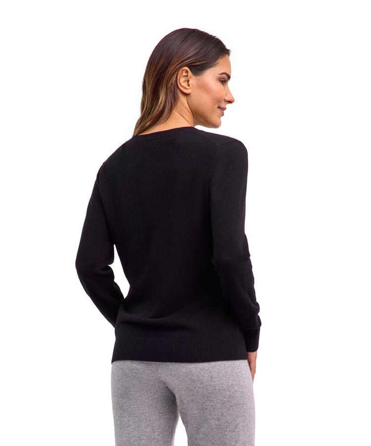 Falke Falke Pure Cashmere V-Neck w Strickpullover Damen - black (3000) - 0 | SportScheck