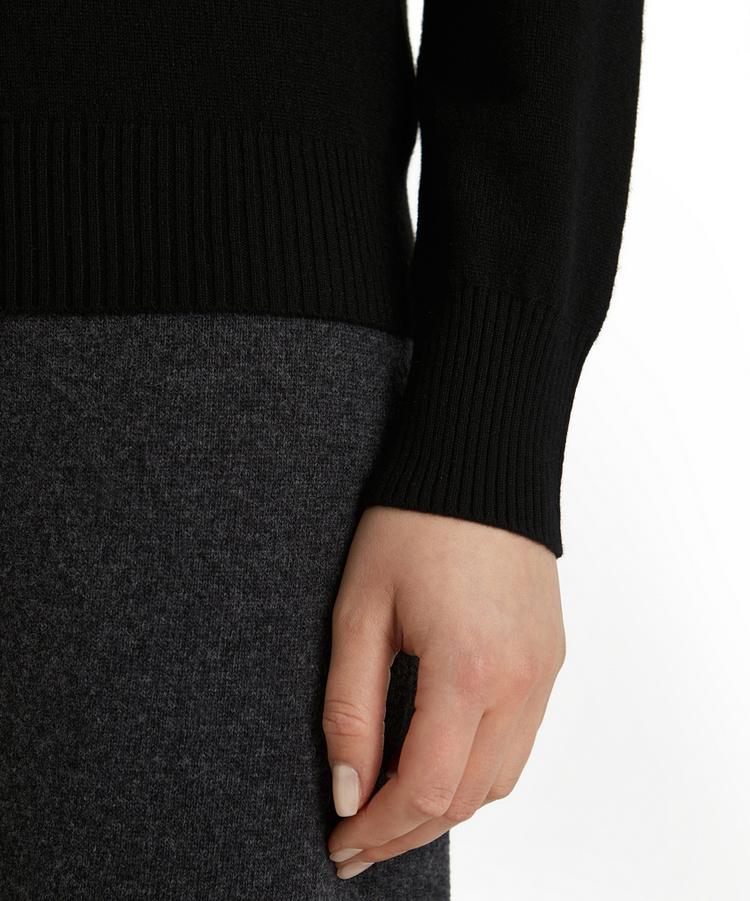 Falke Falke Pure Cashmere V-Neck w Strickpullover Damen - black (3000) - 5 | SportScheck
