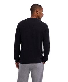 Rückansicht von Falke Strickpullover Herren anthra.mel (3080)