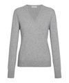 Falke Pure Cashmere V-Neck w Strickpullover Damen - lt. heather (3223)