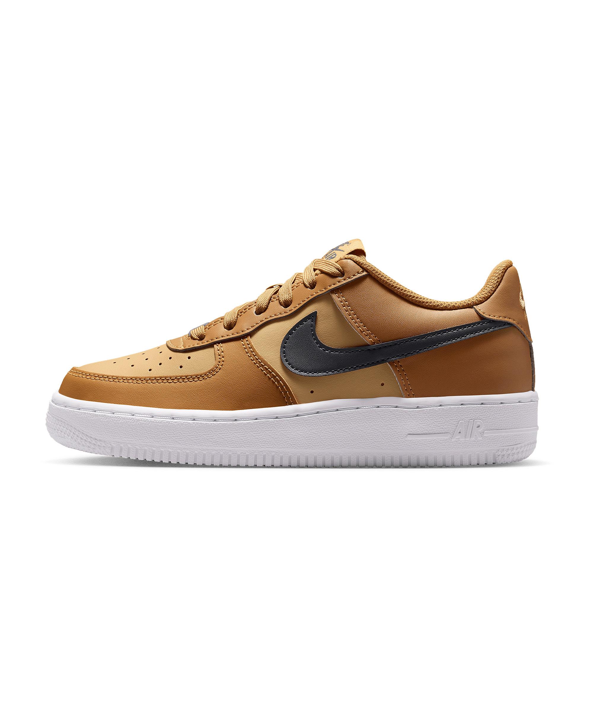 Nike Air Force 1 Kids Wei&szlig; Sneaker Kinder - grau