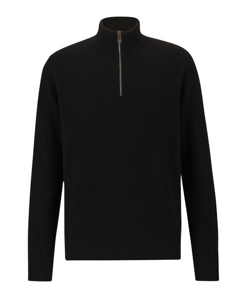 Falke Lambswool Half-Zip Strickpullover Herren
