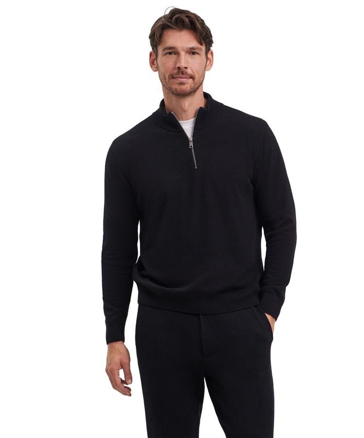 Falke Falke Lambswool Half-Zip Strickpullover Herren - black (3000) - 0 | SportScheck
