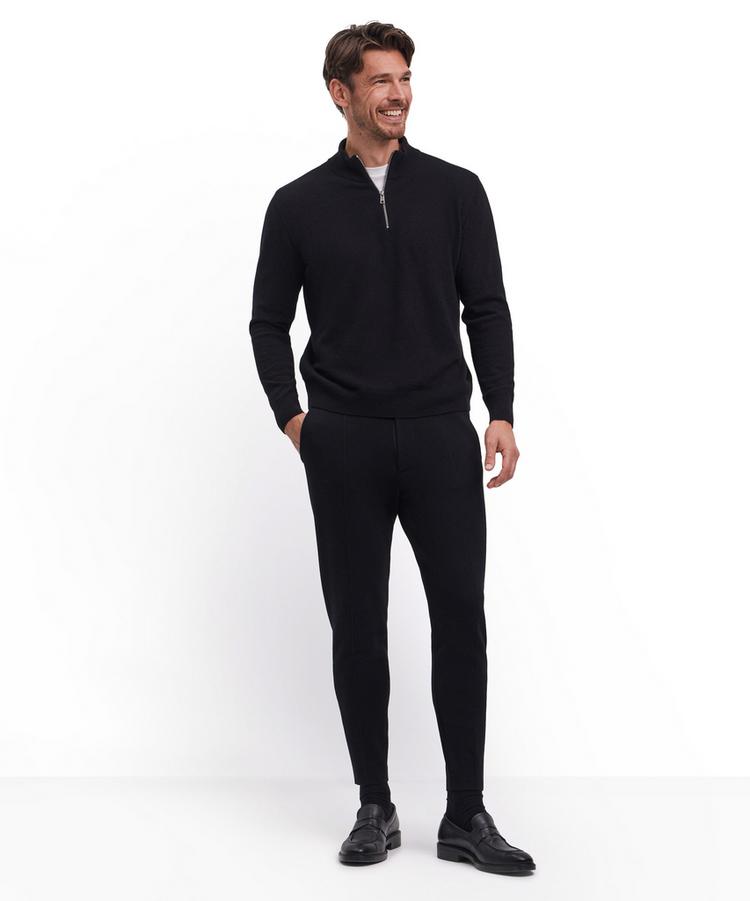 Falke Falke Lambswool Half-Zip Strickpullover Herren - black (3000) - 1 | SportScheck