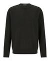 Falke Lambswool Crew Neck Strickpullover Herren - black (3000)