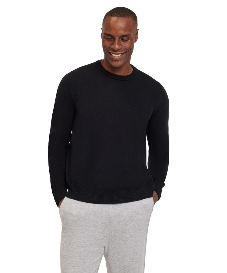 Falke Falke Lambswool Crew Neck Strickpullover Herren - black (3000) - 0 | SportScheck