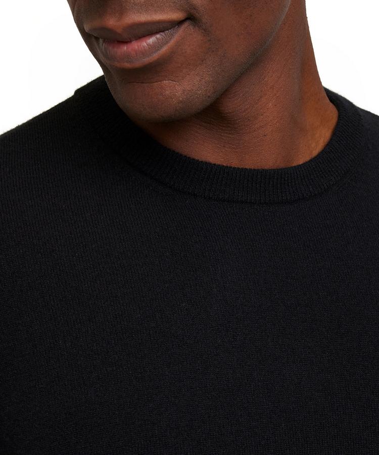 Falke Falke Lambswool Crew Neck Strickpullover Herren - black (3000) - 3 | SportScheck