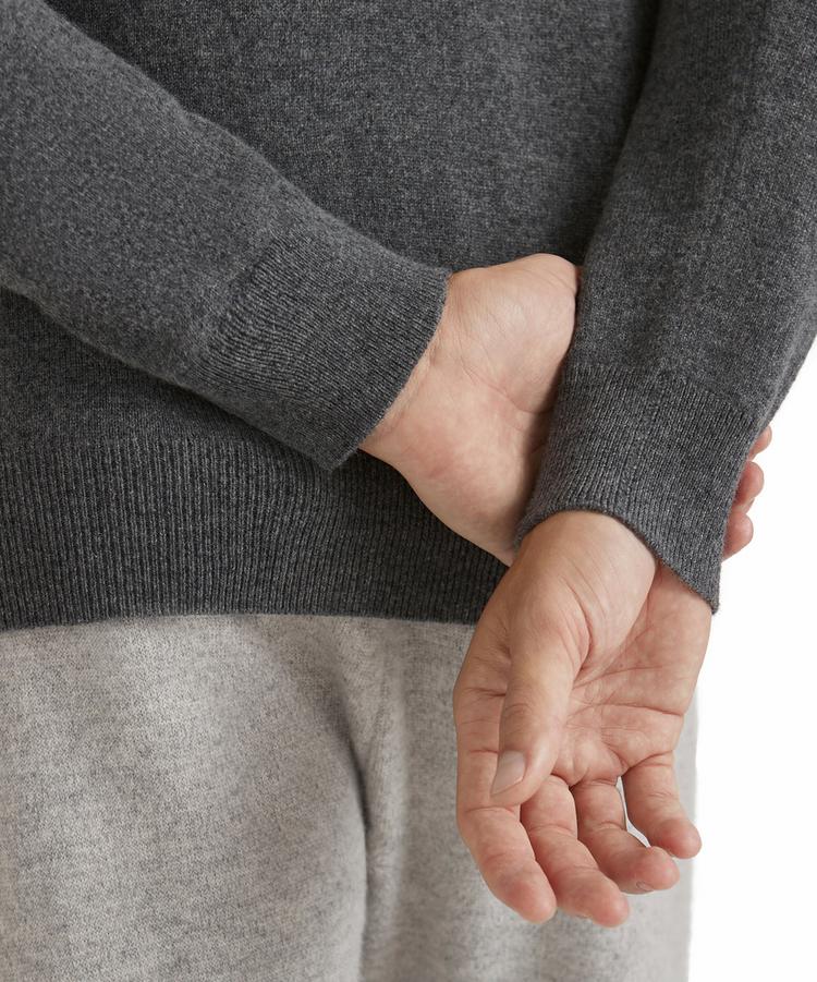 Falke Falke Strickpullover Herren - dark grey -heather (3278) - 4 | SportScheck