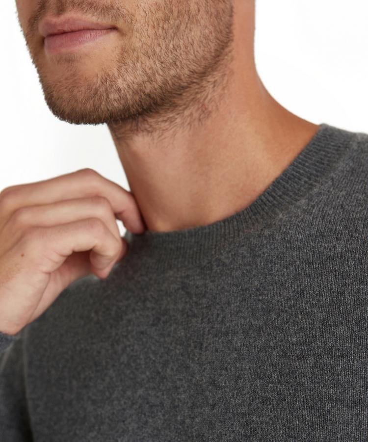 Falke Falke Strickpullover Herren - dark grey -heather (3278) - 5 | SportScheck