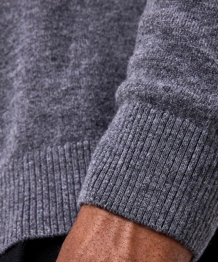 Falke Falke Strickpullover Herren - dark grey -heather (3278) - 2 | SportScheck