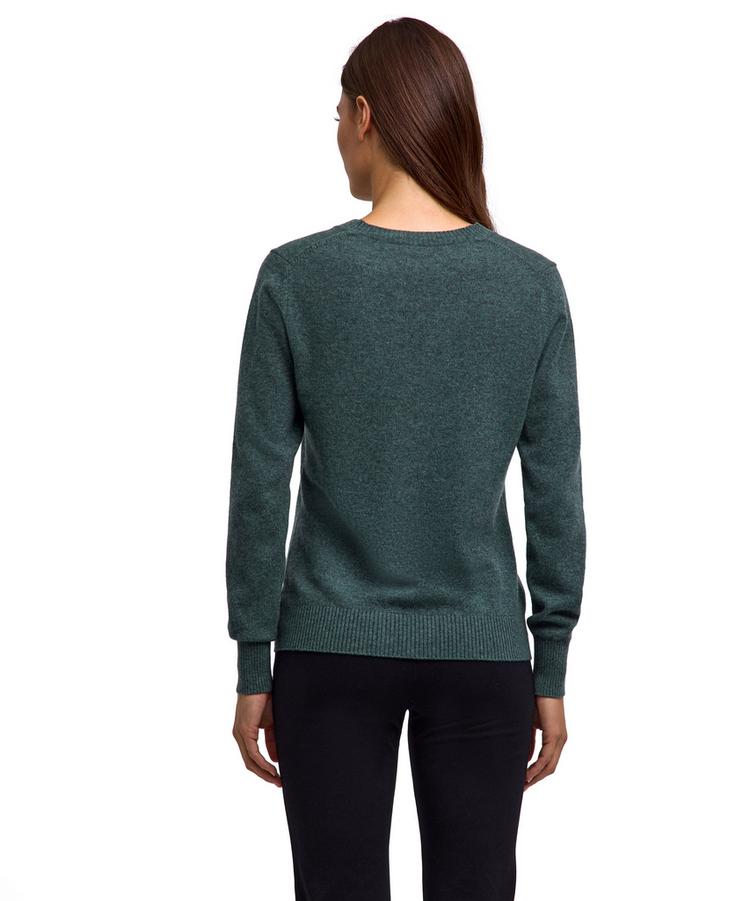Falke Falke Pure Cashmere V-Neck w Strickpullover Damen - tundra pine (7117) - 0 | SportScheck