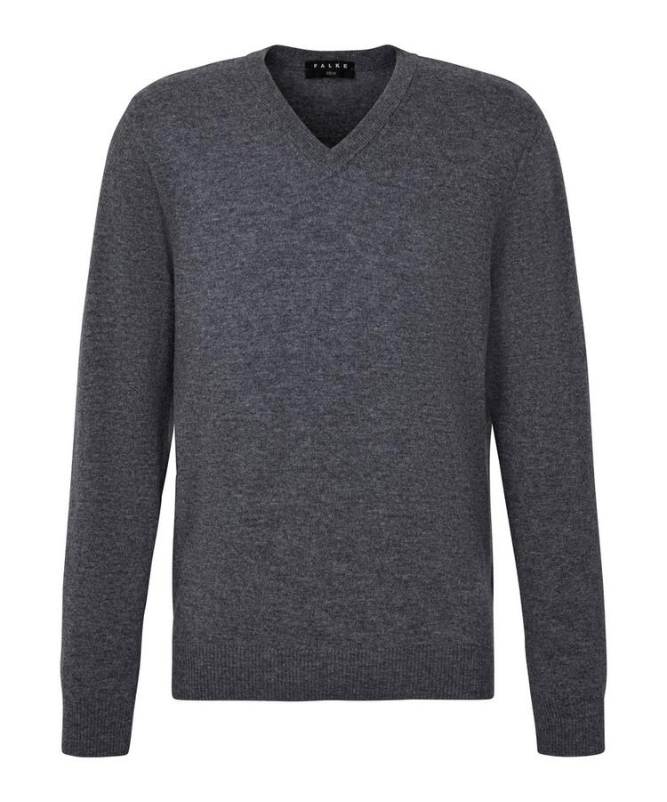 Falke Falke Strickpullover Herren - dark grey -heather (3278) - 0 | SportScheck