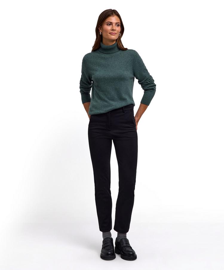Falke Falke Pure Cashmere Roll Neck w Strickpullover Damen - tundra pine (7117) - 1 | SportScheck