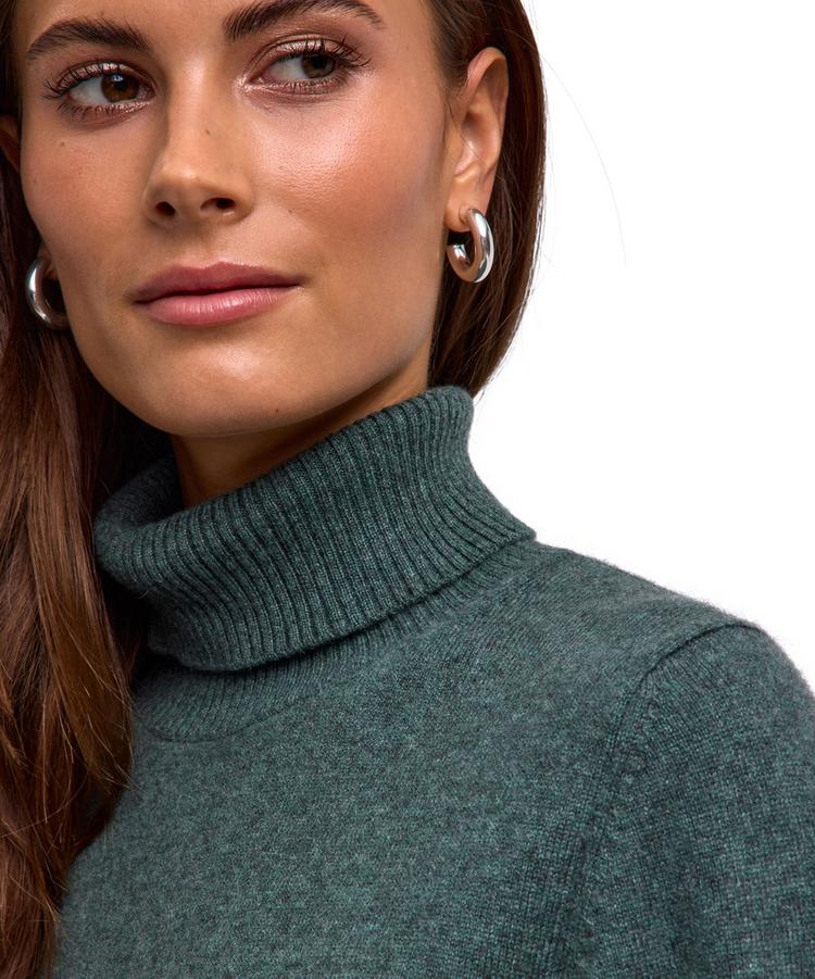 Falke Falke Pure Cashmere Roll Neck w Strickpullover Damen - tundra pine (7117) - 2 | SportScheck