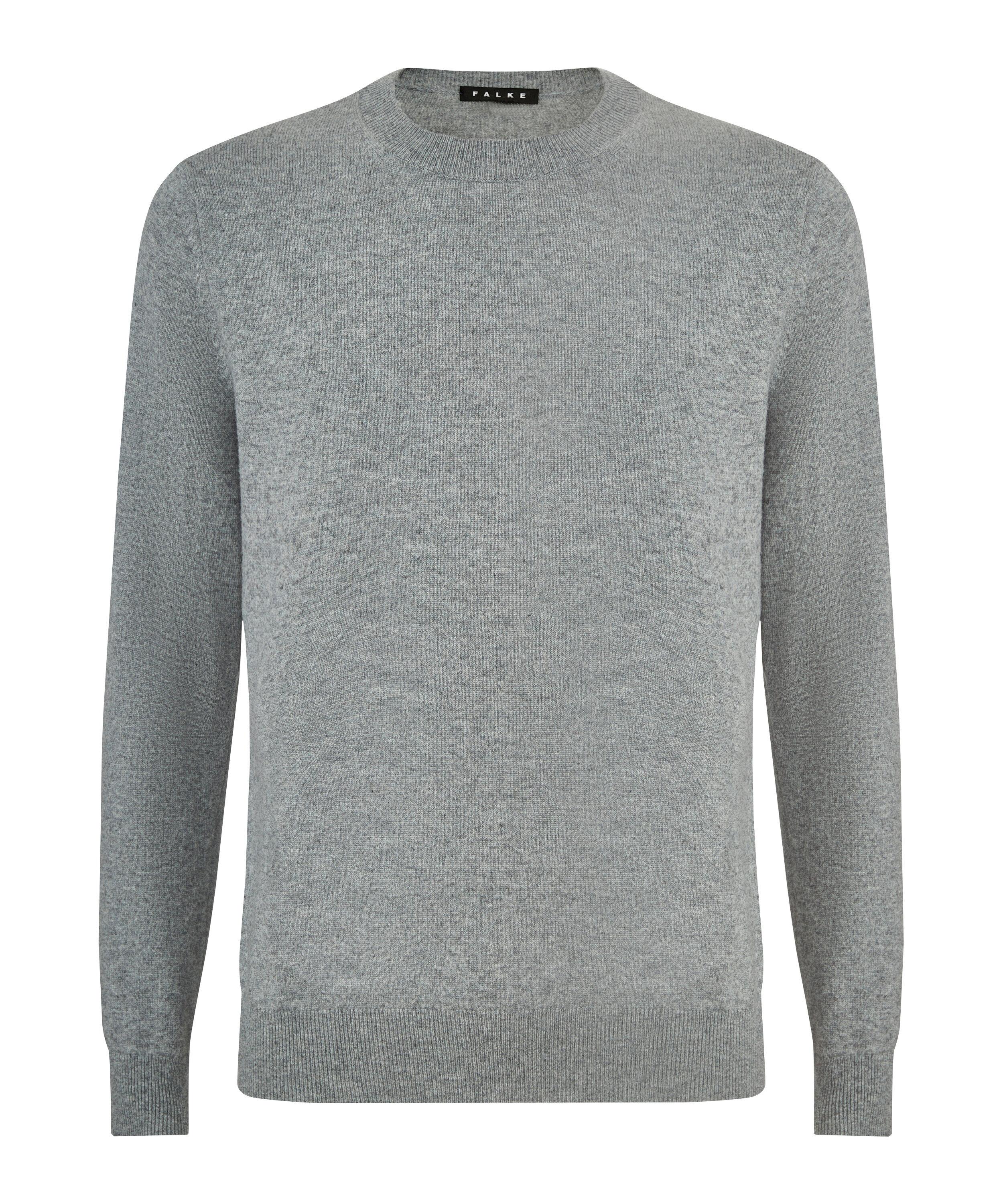 Falke Strickpullover Herren - light greymel. (3390)