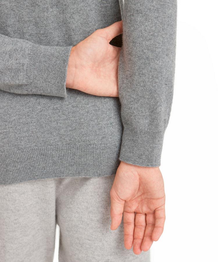 Falke Falke Strickpullover Herren - light greymel. (3390) - 3 | SportScheck