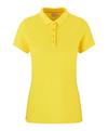 Falke Pima Piqu&eacute; Polo Poloshirt Damen - sunshine (1330)
