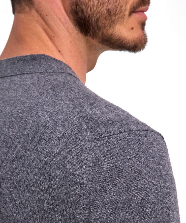 Falke Falke Strickpullover Herren - dark grey -heather (3278) - 3 | SportScheck