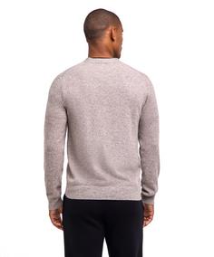 Rückansicht von Falke Strickpullover Herren dark brown (5235)