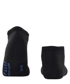 Rückansicht von Falke Keep Warm SN Freizeitsocken Damen black (3000)