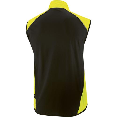 Rückansicht von Gonso Bike Sartene Fahrradweste Herren Gelb